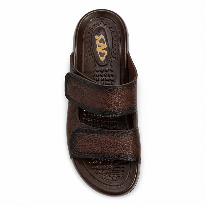 Men Double Strap Comfort Slipper