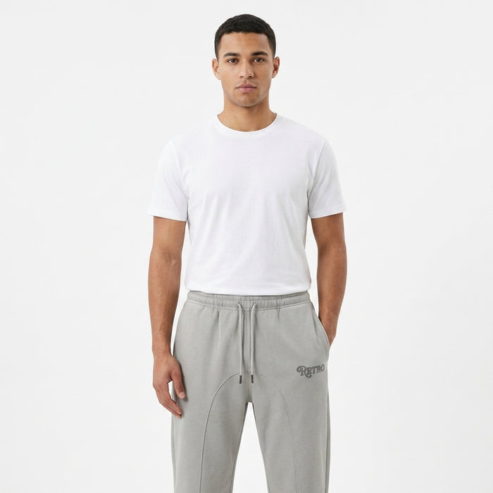 Men Jogger Pants With Back Pocket And Drawstring