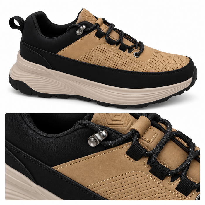 Men Lace-Up Sports Shoes