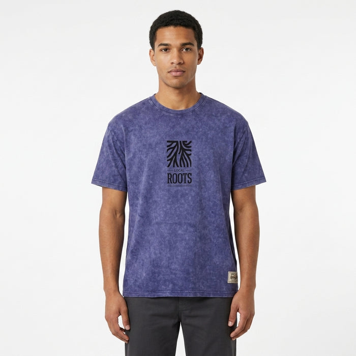Men Local Roots Graphic Crew Neck T Shirt