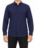 Men Long Sleeve Classic Collar Shirt