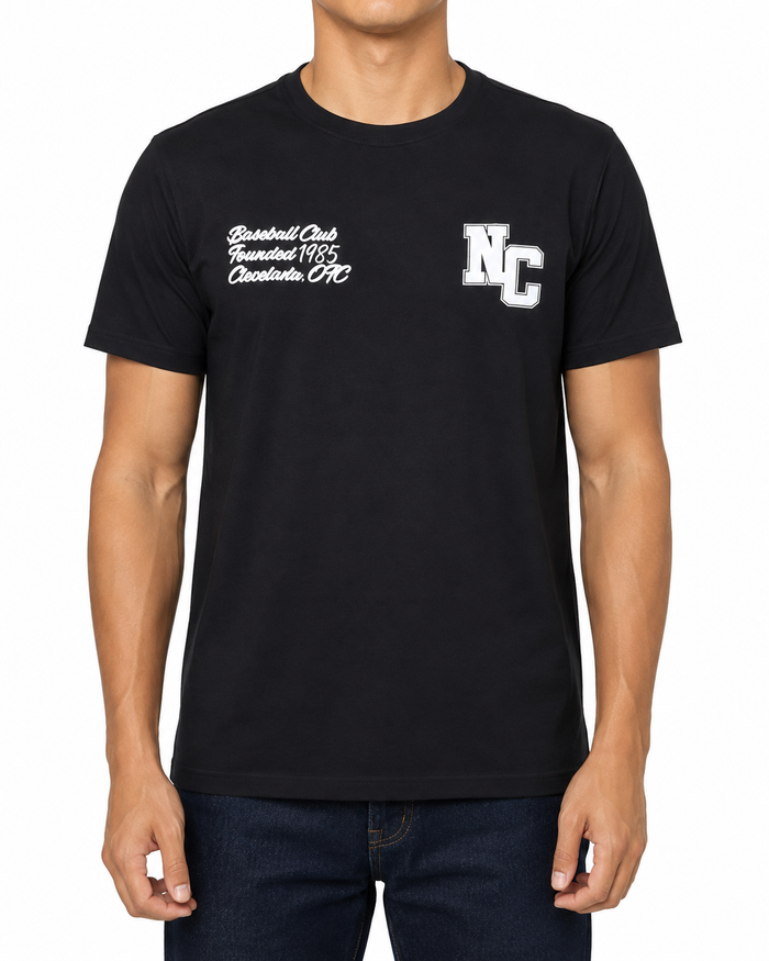 Men Nc Graphic Crew Neck T Shirt