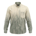 Men Ombre Long Sleeve Shirt