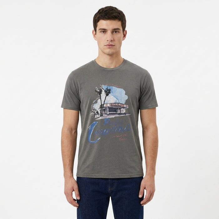 Men Pacific Cinerama Graphic T Shirt