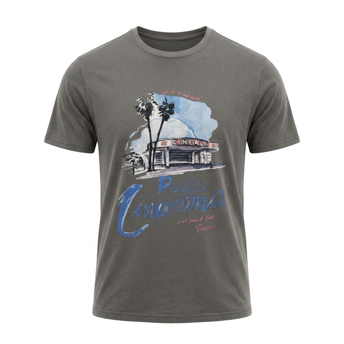 Men Pacific Cinerama Graphic T Shirt
