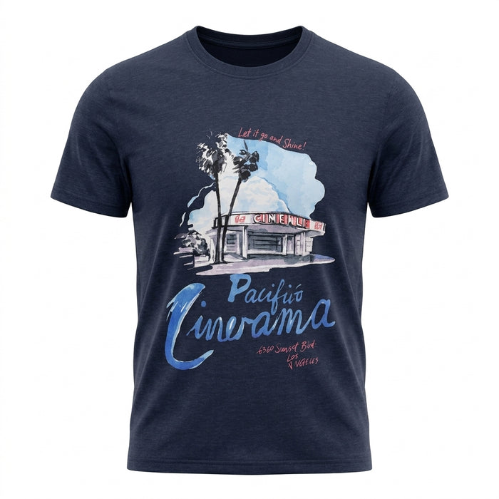 Men Pacific Cinerama Graphic T Shirt