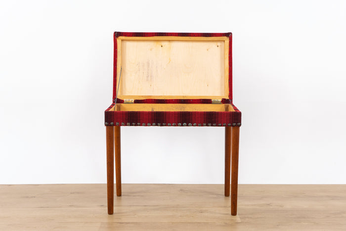 Mid-Century Modern Teak Piano Bench - (325-255)