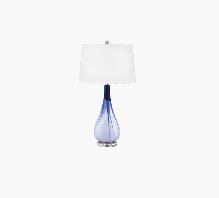 Milan Two Tone Glass Table Lamp