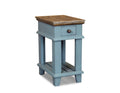 Miramar Blue Chairside Table