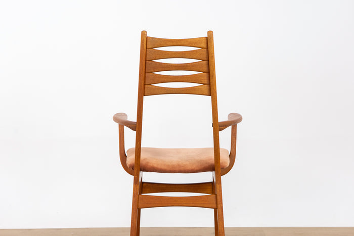 Model 83 Teak Captain's Chair by Boltinge Stolefabrik - (D1575)