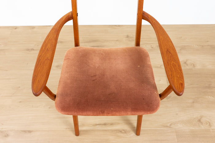 Model 83 Teak Captain's Chair by Boltinge Stolefabrik - (D1575)