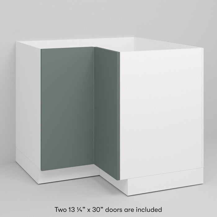 Moss Supermatte Slab Door for Sektion