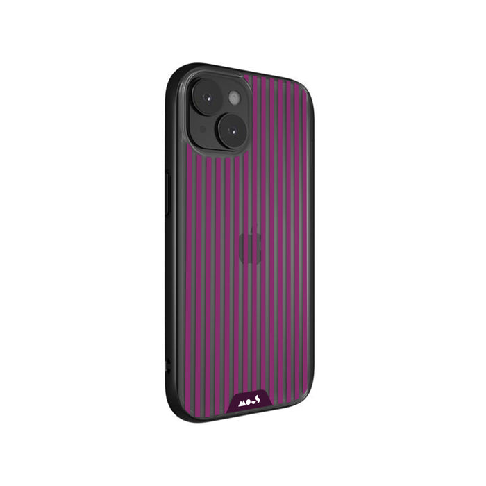 Mulberry Protective Phone Case - Pinstripe