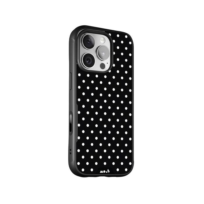Noir Protective Phone Case - Polka Dots