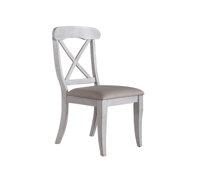 Ocean Isle Upholstered X Back Side Chair