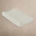 Oilo Organic Cotton Changing Pad Cover Sea Moss Stripe