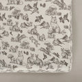 Oilo Organic Cotton Jersey Crib Sheet Woodland