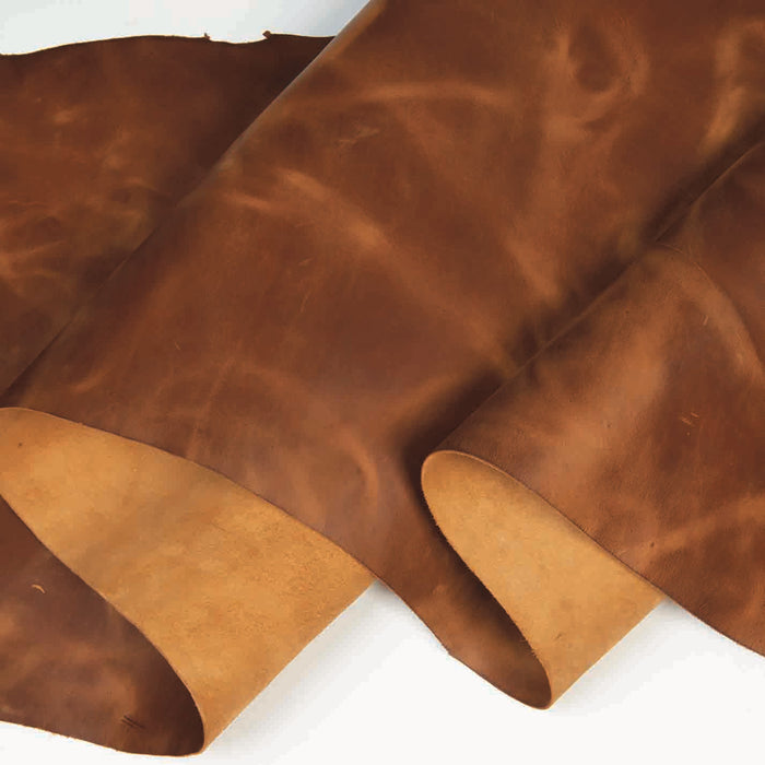 Old West Pull-Up Leather, 4-5 oz.