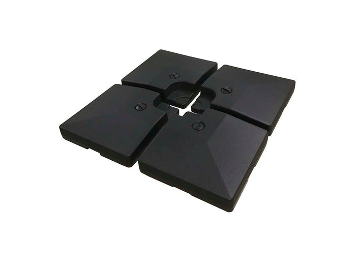 Plastic Bases x4 for 3m Roma + Banana Parasols | Base0215