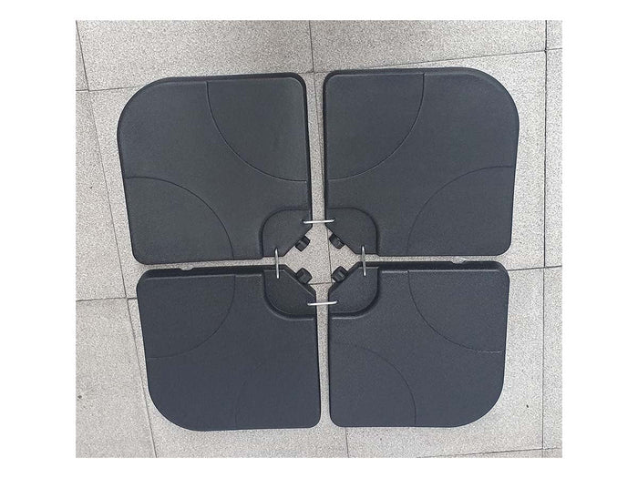 Plastic Bases x4 for 3m Roma + Banana Parasols | Base0215