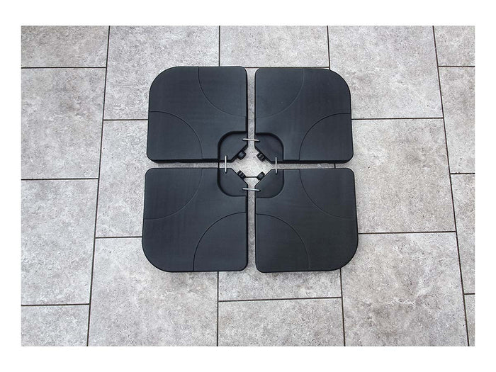 Plastic Bases x4 for 3m Roma + Banana Parasols | Base0215