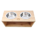 Raised Bamboo Feeder Charlie's Pet Products