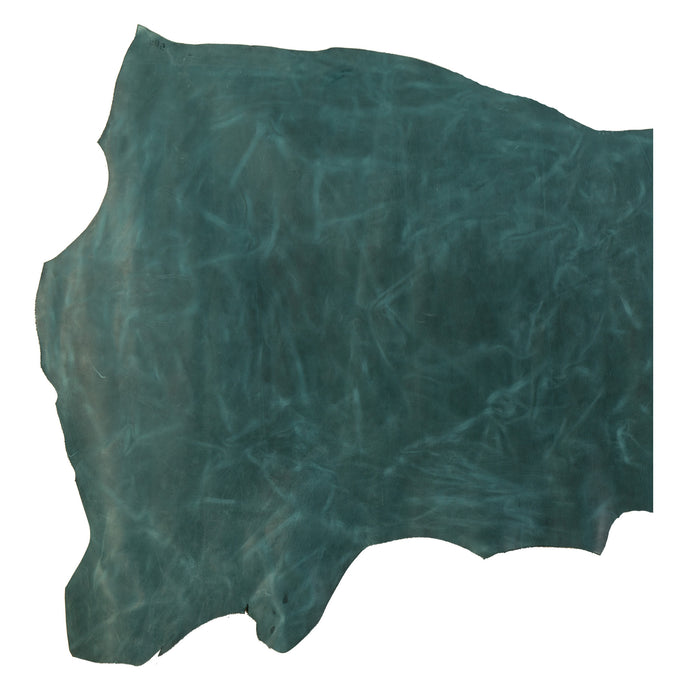 Half Side / Dark Teal / 3 to 4 oz.