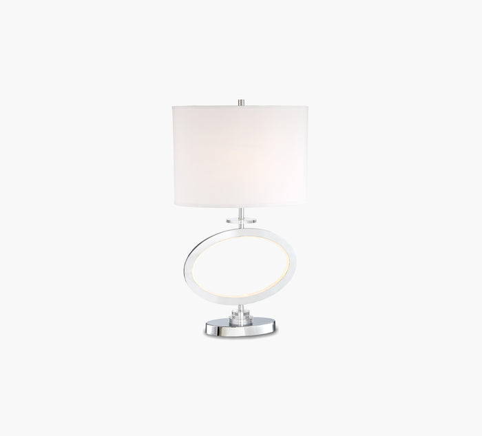 Renia Silver LED Table Lamp