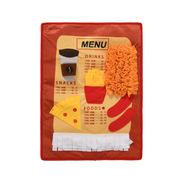 Retro Menu Snuffle Mat 43x60cm Charlie's Pet Products