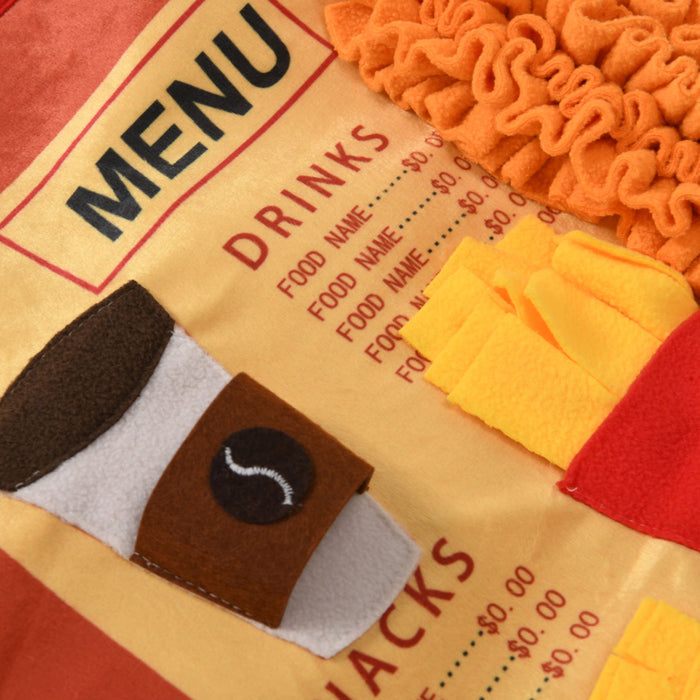 Retro Menu Snuffle Mat 43x60cm Charlie's Pet Products