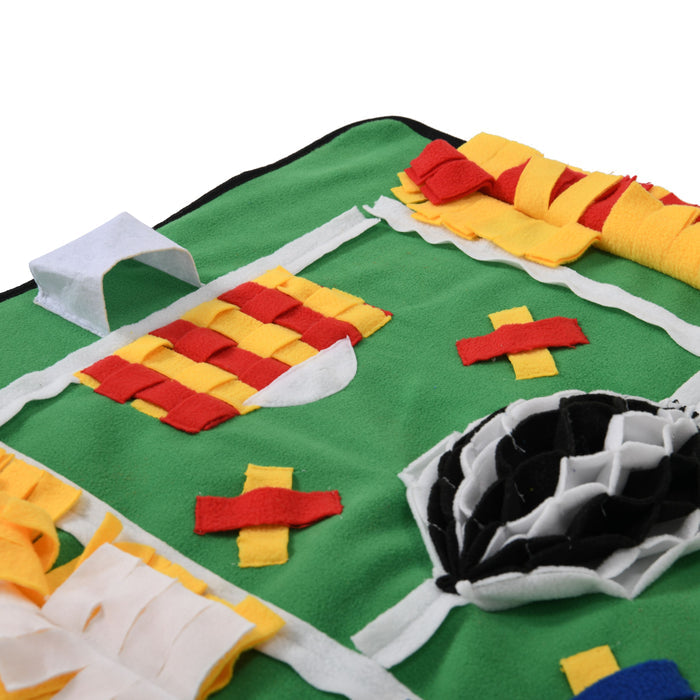 Retro Soccer Snuffle Mat 70x50cm Charlie's Pet Products