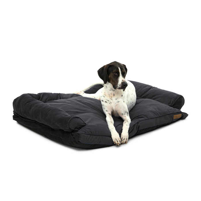 Ripley Corduroy Pet Sofa Bed - Charcoal Charlie's Pet Products