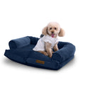 Ripley Corduroy Pet Sofa Bed - Navy Charlie's Pet Products