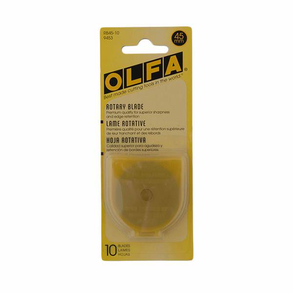Rotary Cutter Replacement Blades, 45 mm