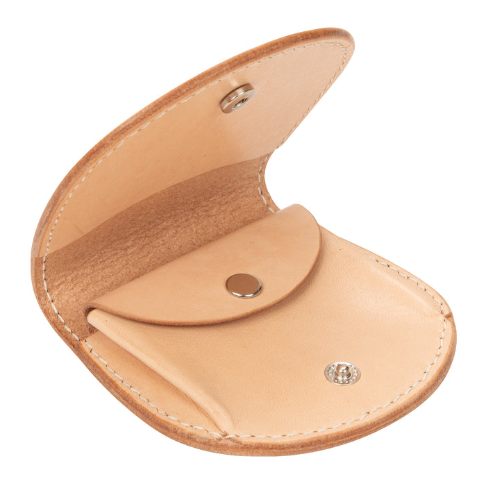 Round Coin Case Leathercrafting Kit