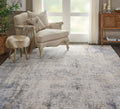 Rustic Texture Grey Beige 5 x 8 Rug