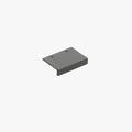 Sandcast Bronze Rustic Modern Edge Pull by Emtek