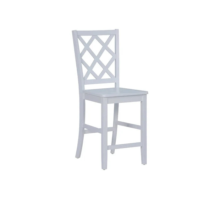 Sandpiper Diamond Back Counter Stool White