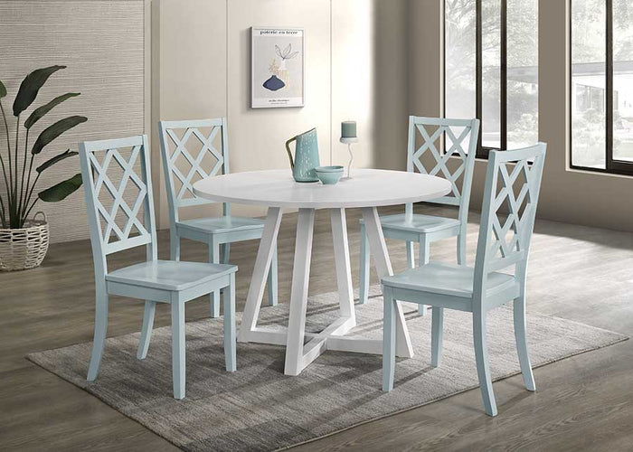 Sandpiper Diamond Back Side Chair Mint