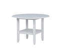 Sandpiper Round Drop Leaf Storage Dining Table