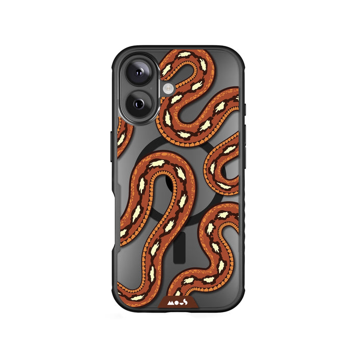 Scarlet Kingsnake Protective Phone Case - Serpent MagSafe