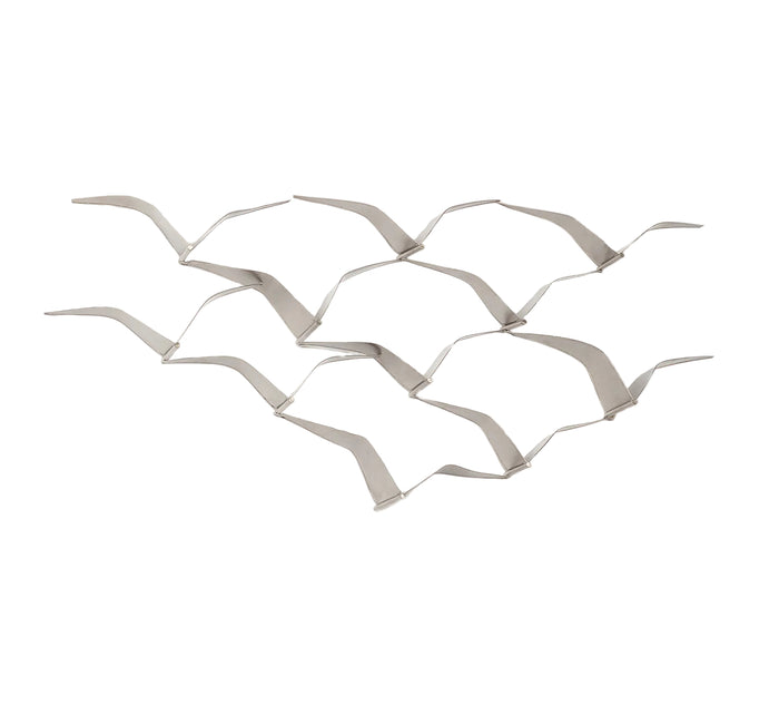 Seagull Sculpture Metal Wall Decor