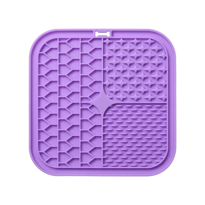 Shlurp Multi-Texture Lick Mat With Suction Back Charlie's Pet