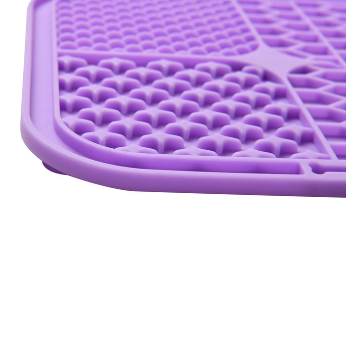 Shlurp Multi-Texture Lick Mat With Suction Back Charlie's Pet