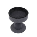 Shorty Cat Tower Scratcher with Cuddler Nest - Grey/Black Charlie's Pet Products