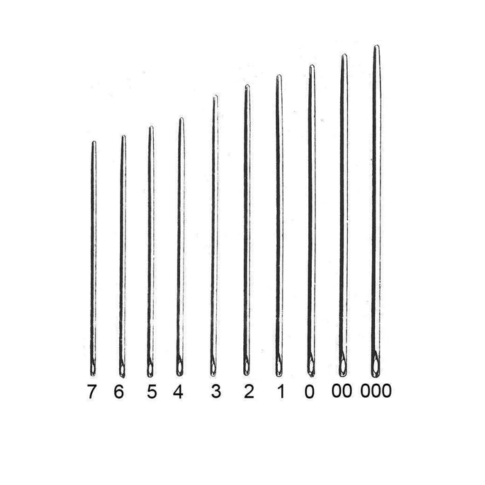 Size 5, C.S Osborne Dull Point Harness Needle