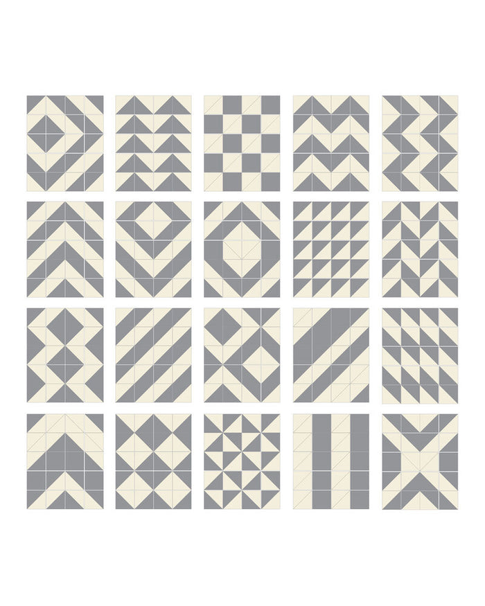 Skip Hop Playspot Geo Foam Floor Tiles-Grey/Cream
