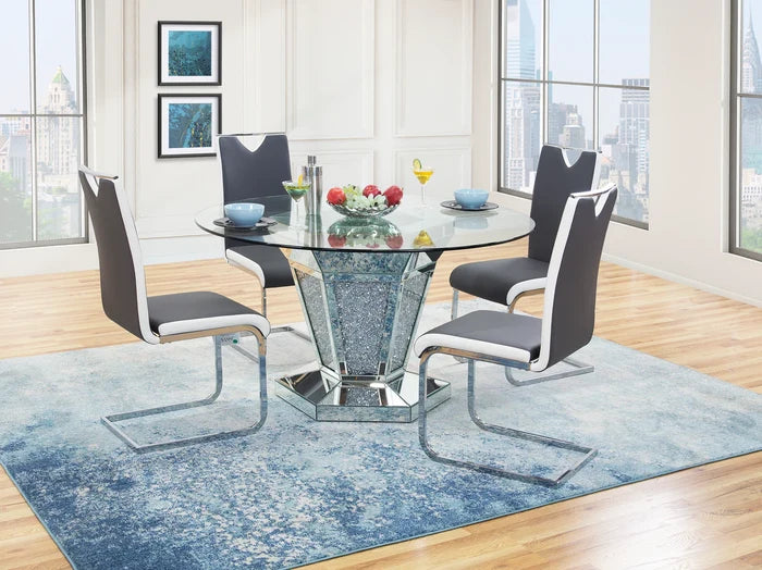 Skyline Pub Grey-White Counter Stool
