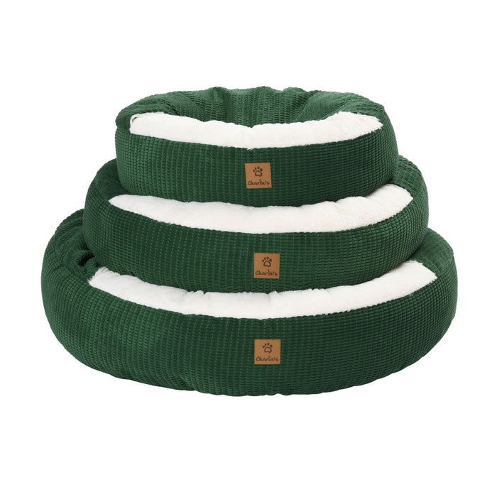 Snookie Hooded Pet Bed in Corncob - Eden Green Charlie's Pet Products
