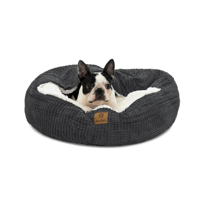Snookie Hooded Pet Bed in Corncob Charlie's Pet Products